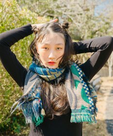 POLS Breeze モヒカンウールストール