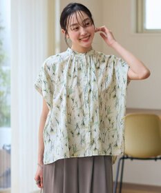 ANY スクエアプリントシャツ