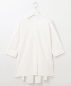 自由区 L 【カタログ掲載・洗える】リヨセルコットンツイル ブラウス