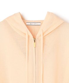 BEIGE， SIDERITE / シアージップフーディーニット