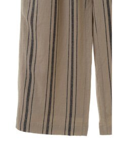 CRAFT STANDARD BOUTIQUE リネンレーヨンストライプイージーパンツ