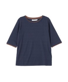 AMERICAN HOLIC シアーリブ配色プルオーバー