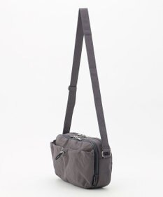 LA BAGAGERIE 【MONICA】クリンクルナイロン　ドロストショルダーバッグ