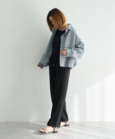 YECCA VECCA スウェットライクイージーパンツ