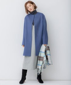 23区 カシミヤ チェック柄 ストール