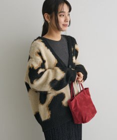CRAFT STANDARD BOUTIQUE アニマルジャカードニットカーディガン
