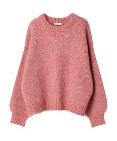 earth music&ecology ファンシーヤーンメランジプルオーバー