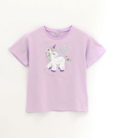 ANY KIDS ミラクルスパンコール 半袖 Tシャツ