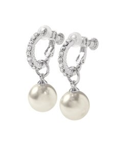 Maison de FLEUR ２Ｗａｙパールビジューイヤリング