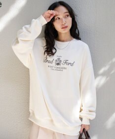 WEGO 刺繍BIGスウェット