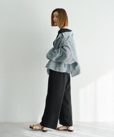 YECCA VECCA スウェットライクイージーパンツ