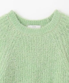 ANY カーリーファンシーニット