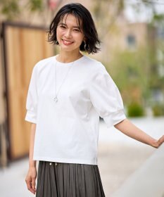 ANY 【洗濯機可】パフスリーブプルオーバー