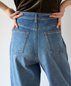UNFILO 【UNFILO DENIM】撥水 カーブワイドデニム