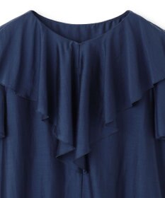 UNFILO ライトシアー ラッフルブラウス