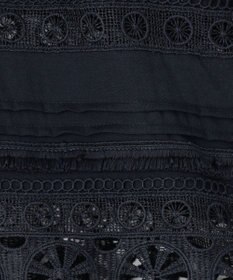 GRACE CONTINENTAL レースパッチブラウス