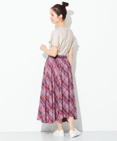 ANY 【洗える】ライトリネンクロスフレアスリーブ ブラウス