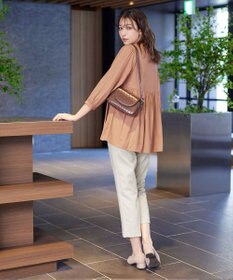 Tiaclasse 【洗える】テーパードパンツ