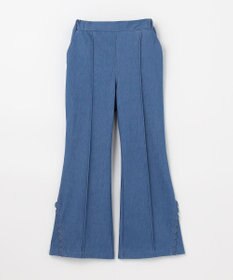 組曲 KIDS 【150-160㎝】フレア デニムパンツ