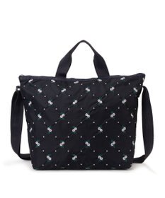 LeSportsac DELUXE EASY CARRY TOTE/フローラルラティスEMB
