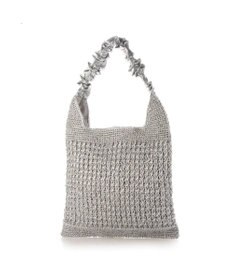 UNBILLION カシュカシュ cachecache / メタリックコードフリルハンドルトート