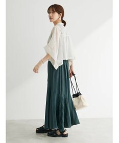 Green Parks ・ＥＬＥＮＣＡＲＥ　ＤＵＥ　ラメシフォンショートシャツ