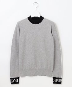 23区GOLF 【WOMEN】レーヨンストレッチカラーブロックニット