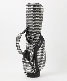 23区GOLF 【UNISEX】フラッグ総柄キャディバッグ　他と被らないデザイン