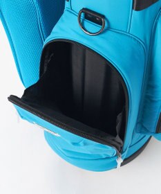 PW CIRCULUS 【UNISEX】デタッチャブル キャディバッグ シボ感のあるナイロンワッシャー素材