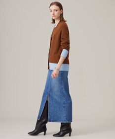 ICB L ピュアカシミヤ カーディガン