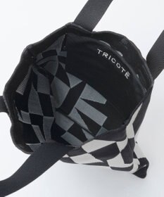 TRICOTE ランダムブロックトートバッグ【軽くて丈夫・A4対応】
