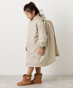 MOONBAT 【ジュニアリュック対応】ポールアンドジョー ポーチ付きキッズレインコート