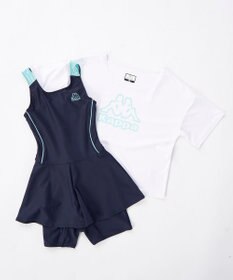 OP／FILA 【Kappa】スクール水着+Tシャツ付き　２点セット水着