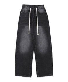 WEGO ドロストコードデニムパンツ