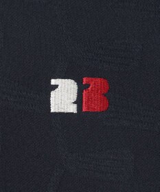 23区GOLF 【WOMEN】クラブジャガード柄 モックネックシャツ