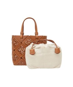 genten サスカットバスケット手提げバッグ＜S＞