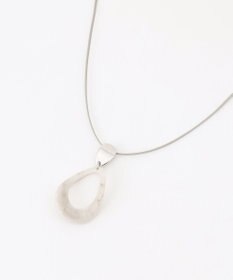J.PRESS LADIES マーブルオーバルネックレス