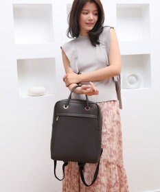 style code 【MERCURYDUO/マーキュリーデュオ】メタルアイレット　2WAY ラージリュック　推し活大容量バッグ