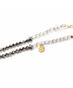 A.D.M.J. 【ネックレスとしても】スワロフスキー(R)・クリスタル/グラスコード