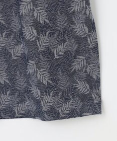 JOSEPH ABBOUD 【吸水速乾】リーフ柄ジャガード 半袖 ポロシャツ