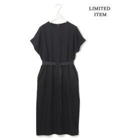 ICB L 【WEB限定・接触冷感・UVケア・速乾・防シワ・洗える】 FluidBackSatin  ワンピース