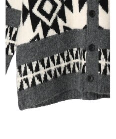 CRAFT STANDARD BOUTIQUE 【男女兼用】オルテガ柄カーディガン