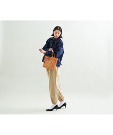 genten サスカットバスケット手提げバッグ＜M＞