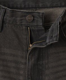 WEGO ラインストーンストレートデニムパンツ