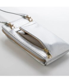 UNBILLION ペルケ perche / 牛革シュリンクタイプモバイルウォレットショルダー　旧8660