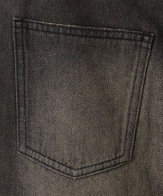 WEGO ラインストーンストレートデニムパンツ