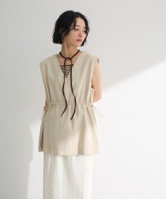 Green Parks チョーカー付きタンクトップ