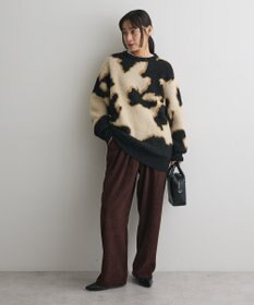 CRAFT STANDARD BOUTIQUE アニマルジャカードニットプルオーバー