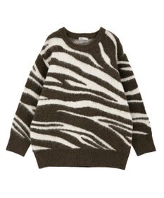 CRAFT STANDARD BOUTIQUE アニマルジャカードニットプルオーバー