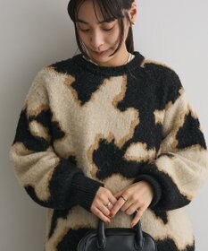 CRAFT STANDARD BOUTIQUE アニマルジャカードニットプルオーバー